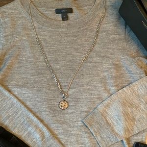 Emporio Armani stainless steel pendant necklace
